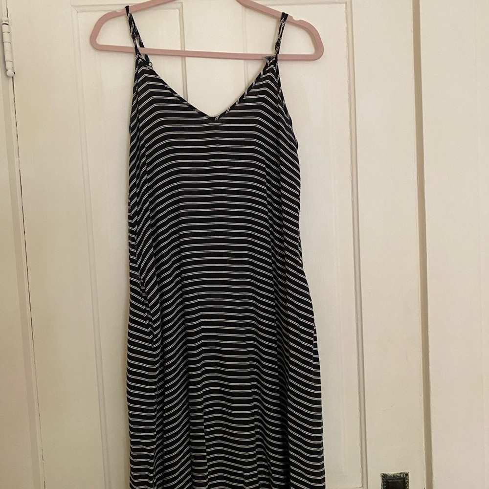 Striped Maxi Dress
